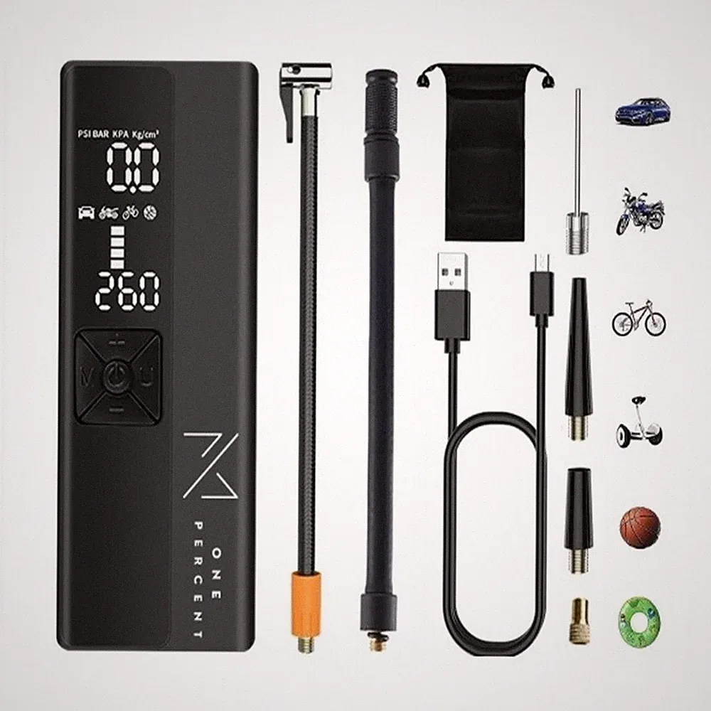 2024 Wireless Tire Inflator Portable Air Pump 150PSI & 6000mAh Air Compressor
