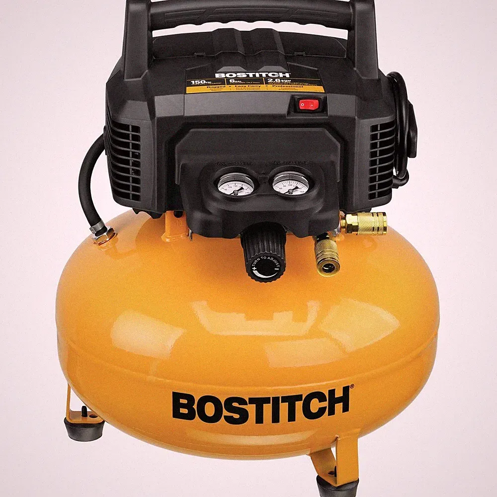 Bostitch BXCM02012 6 gal 150 PSI Electric Pancake Air Compressor New