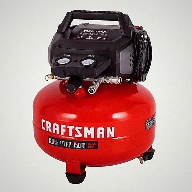 CRAFTSMAN 6-Gallon Portable Electric 150 PSI Pancake Air Compressor