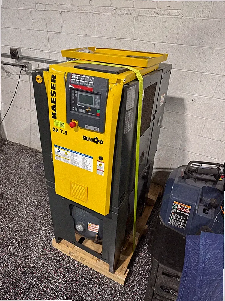 Kaeser 7.5 HP Rotary Screw Air Compressor SX 7.5